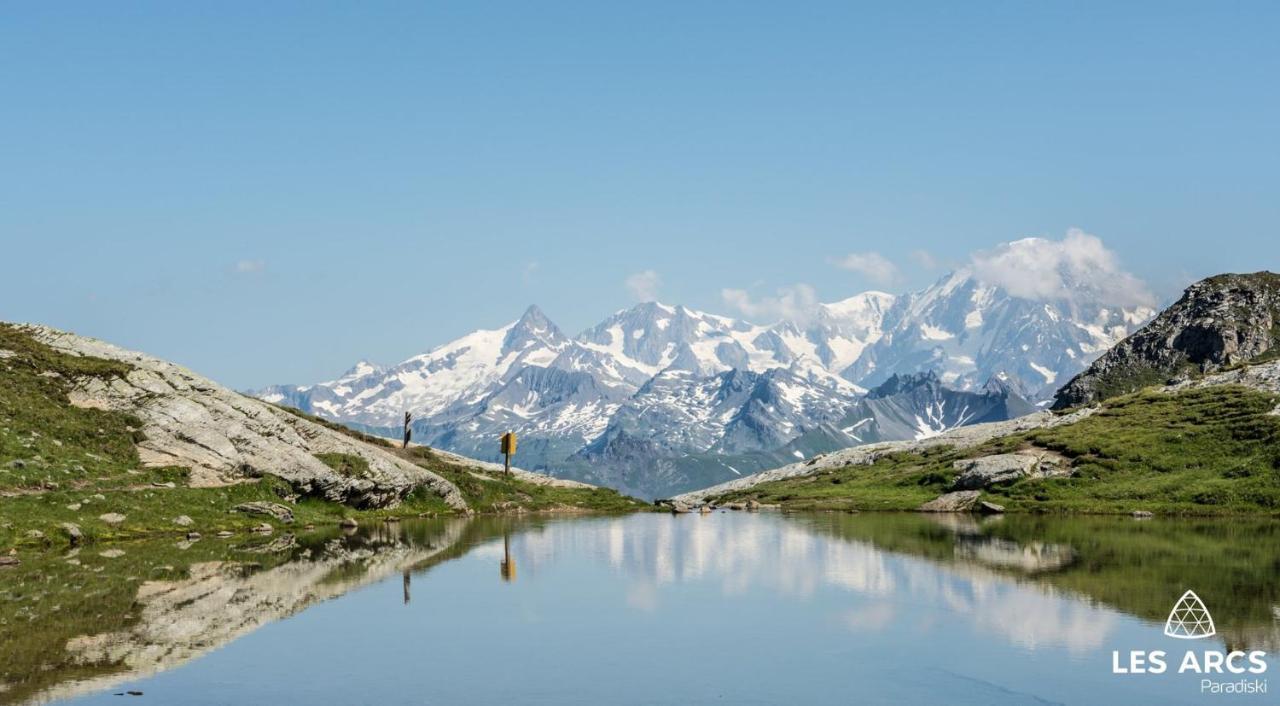 Alps Les Arcs 1950 Prince Des Cimes, Ski-In Out,Swimming Pool, Sauna, Shoes Dryer 부르생모리스 외부 사진