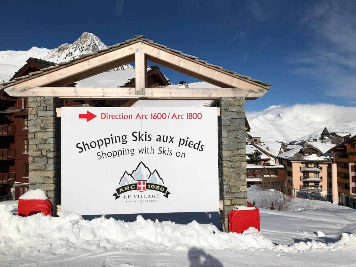 Alps Les Arcs 1950 Prince Des Cimes, Ski-In Out,Swimming Pool, Sauna, Shoes Dryer 부르생모리스 외부 사진